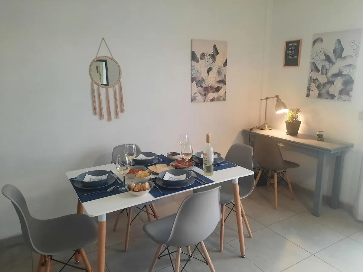 Apartment Sun & Surf Loft, Near Main Street And Beach, Wifi Fiber, Winter Garden With Sea View Corralejo