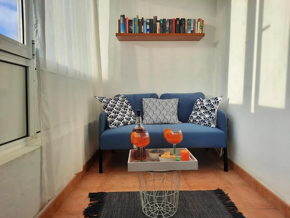 Apartment Sun & Surf Loft, Near Main Street And Beach, Wifi Fiber, Winter Garden With Sea View Corralejo